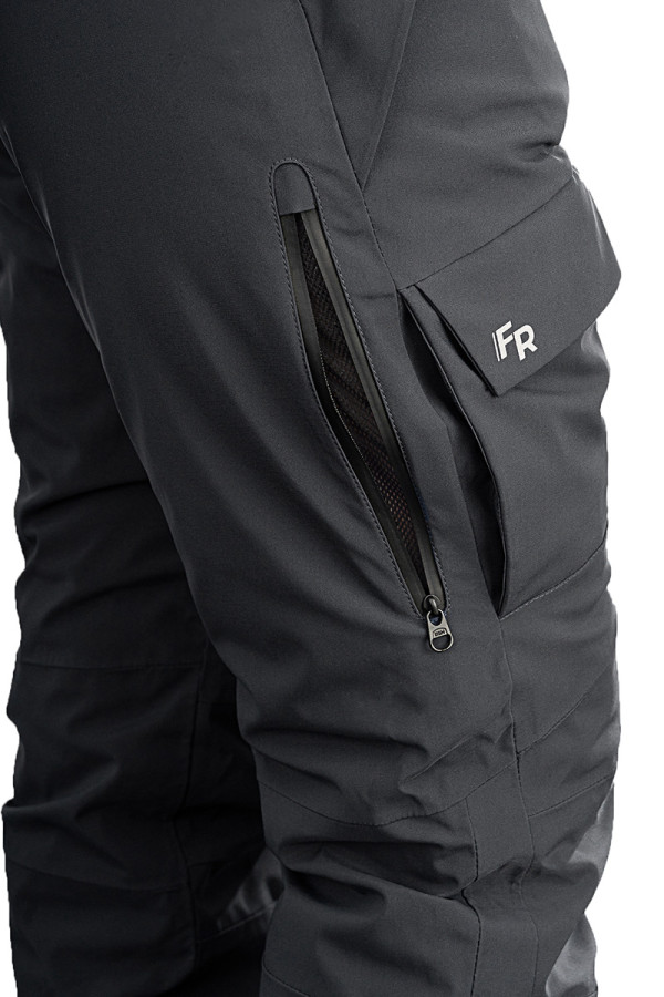 Гірськолижні штани жіночі Freever WF 21654 темно-сірі, Фото №7 - freever.ua