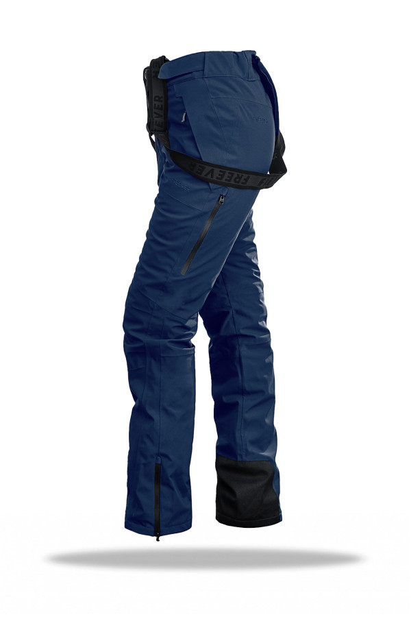 Горнолыжные брюки женские  Freever WF 21654 темно-синие, Фото №2 - freever.ua