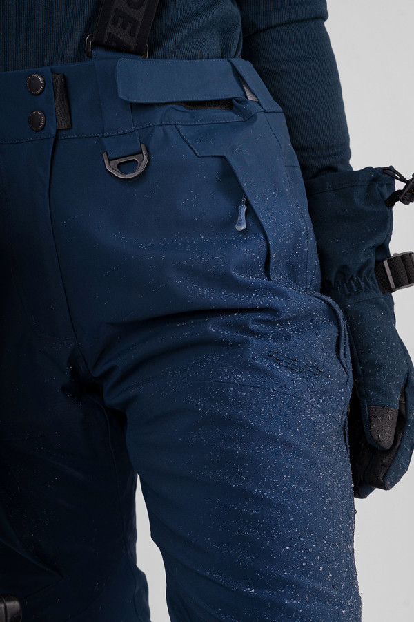 Горнолыжные брюки женские  Freever WF 21654 темно-синие, Фото №5 - freever.ua