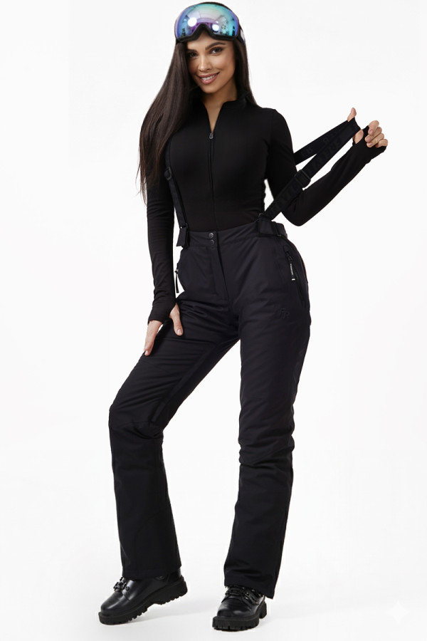 Женские горнолыжные брюки Freever NF 21656 чёрные