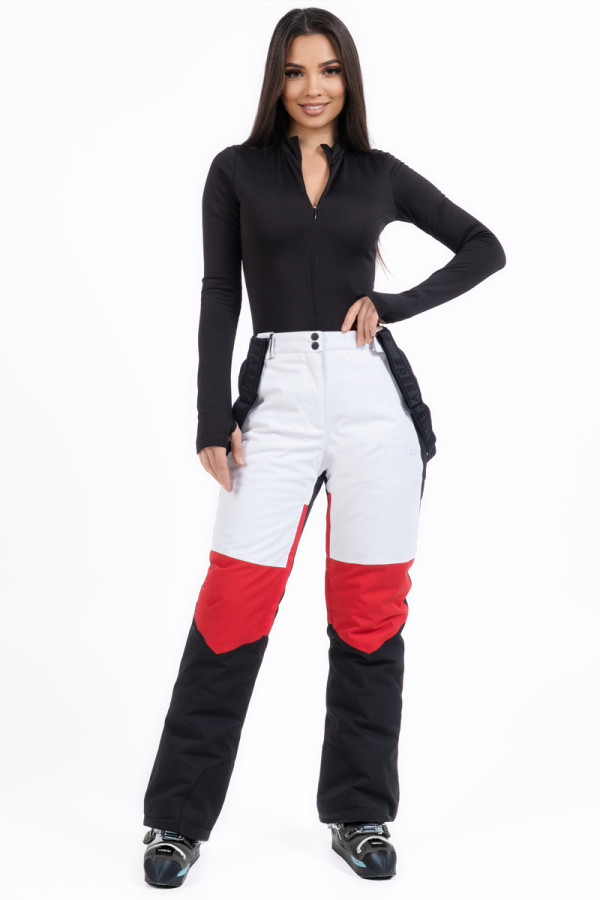 Женские горнолыжные брюки Freever NF 21656 белые