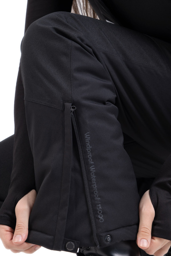 Жіночі гірськолижні штани Freever NF 21657 чорні, Фото №4- freever.ua