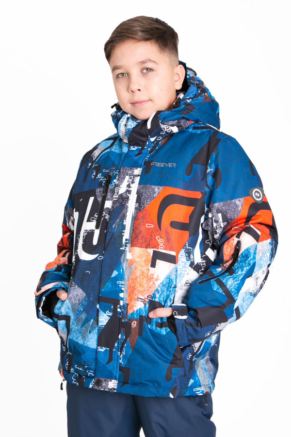 Гірськолижна куртка дитяча Freever SF 21675 мультиколор