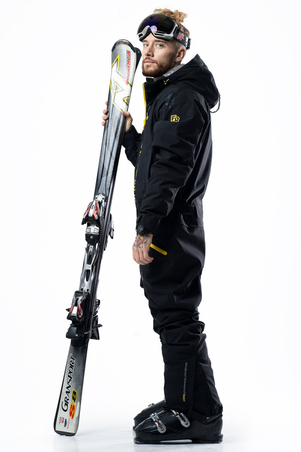 Комбинезон для сноуборда мужской Freever WF 21679 черный, Фото №7 - freever.ua
