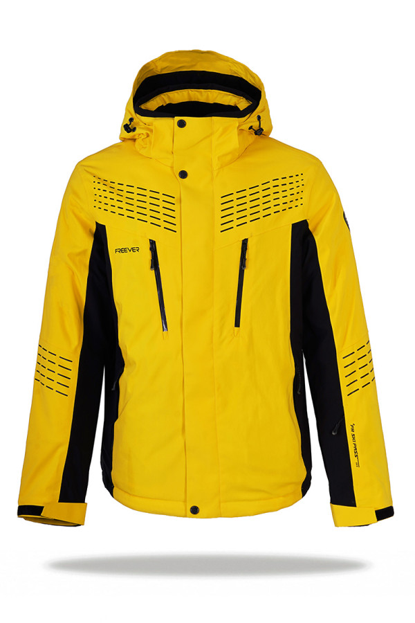 Гірськолижна куртка чоловіча Freever WF 21681 жовта, Фото №4 - freever.ua
