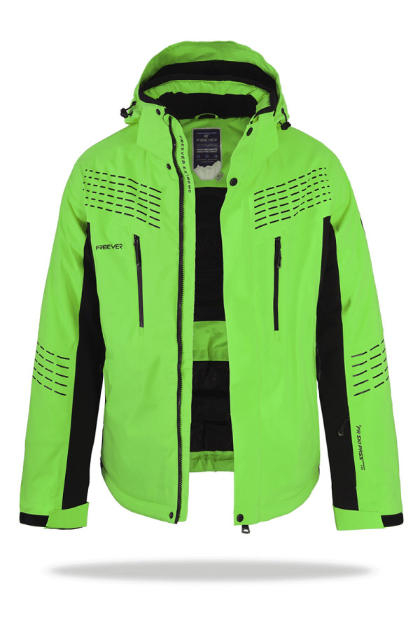 Гірськолижна куртка чоловіча Freever WF 21681 салатова - freever.ua