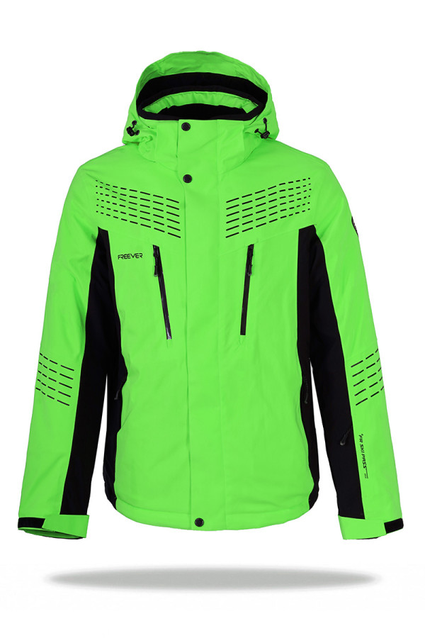 Горнолыжная куртка мужская Freever WF 21681 салатовая, Фото №2 - freever.ua