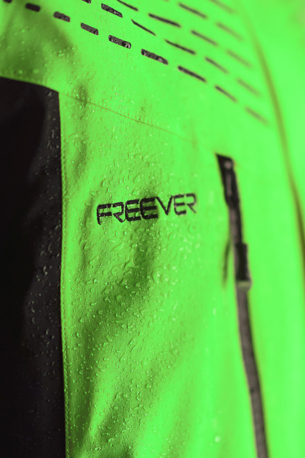 Горнолыжная куртка мужская Freever WF 21681 салатовая, Фото №13 - freever.ua