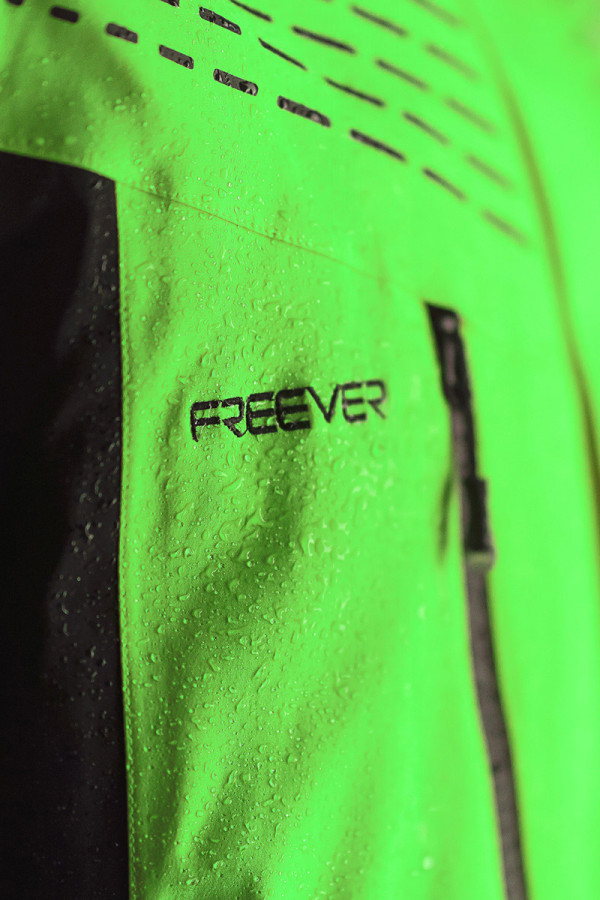 Горнолыжная куртка мужская Freever WF 21681 салатовая, Фото №8- freever.ua