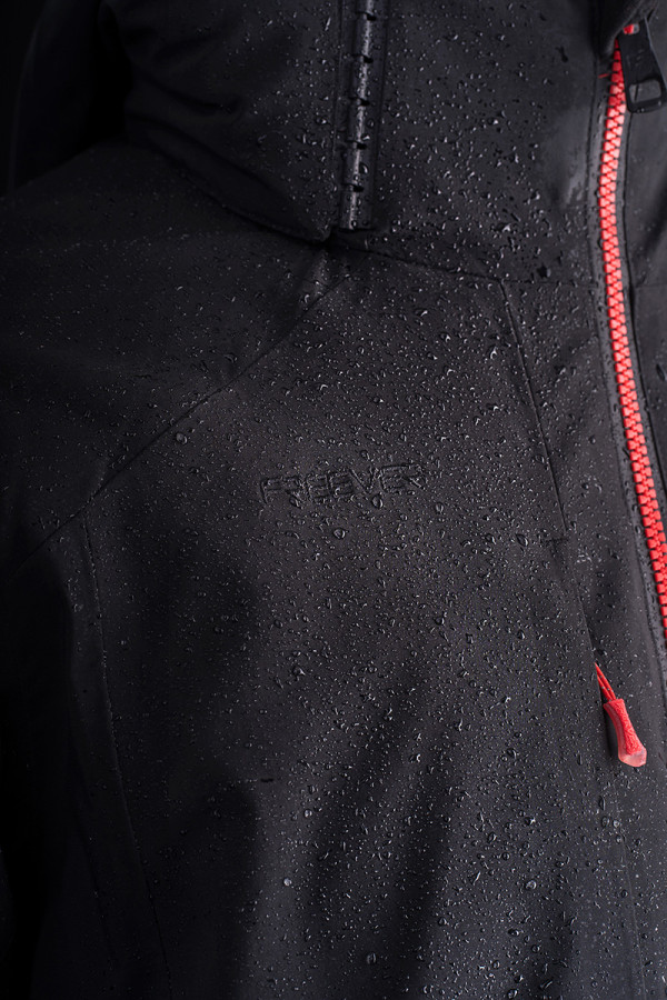 Горнолыжная куртка мужская Freever WF 21682 черная, Фото №15 - freever.ua
