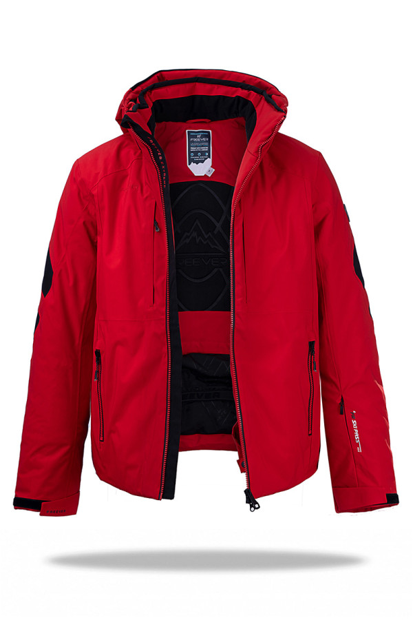Гірськолижна куртка чоловіча Freever WF 21682 червона - freever.ua