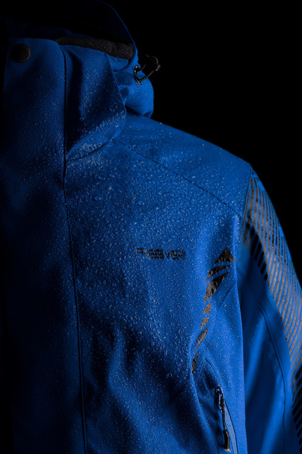 Гірськолижна куртка чоловіча Freever WF 21683 синя, Фото №7 - freever.ua