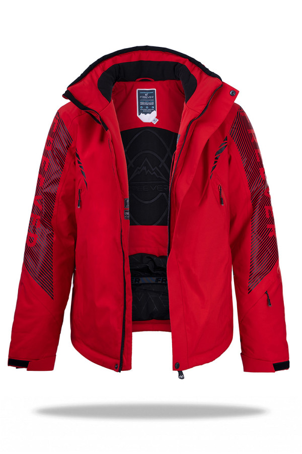 Горнолыжная куртка мужская Freever WF 21685 красная