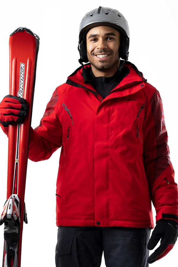Гірськолижна куртка чоловіча Freever WF 21683 червона - freever.ua