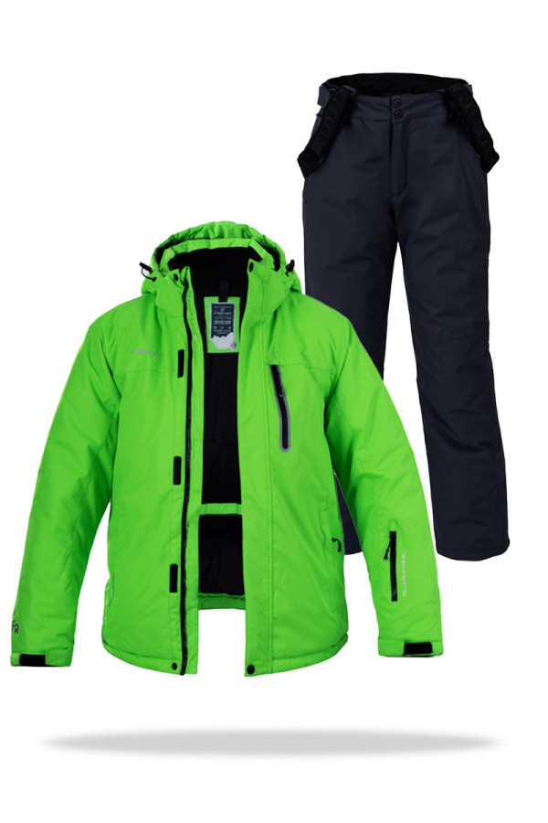 Детский горнолыжный костюм FREEVER 21688-911 салатовый - freever.ua