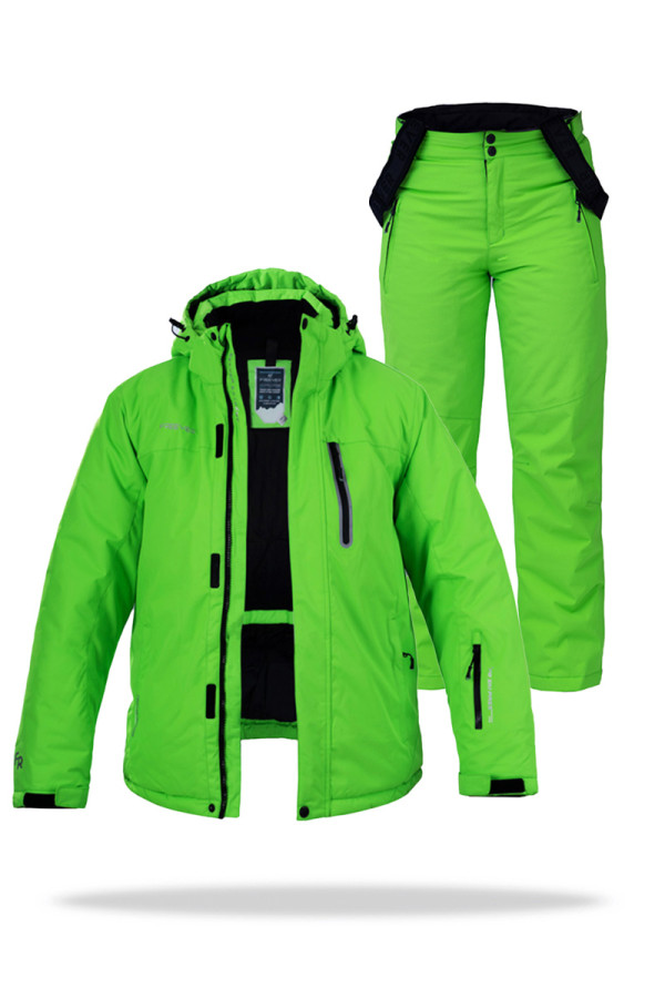 Дитячий гірськолижний костюм FREEVER 21688-916 салатовий - freever.ua