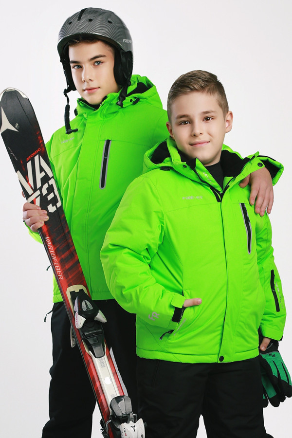 Детский горнолыжный костюм FREEVER 21688-911 салатовый, Фото №2 - freever.ua