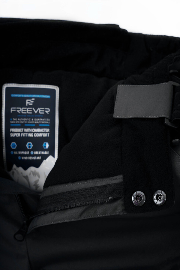 Гірськолижні штани дитячі Freever SF 21691 чорні, Фото №6 - freever.ua