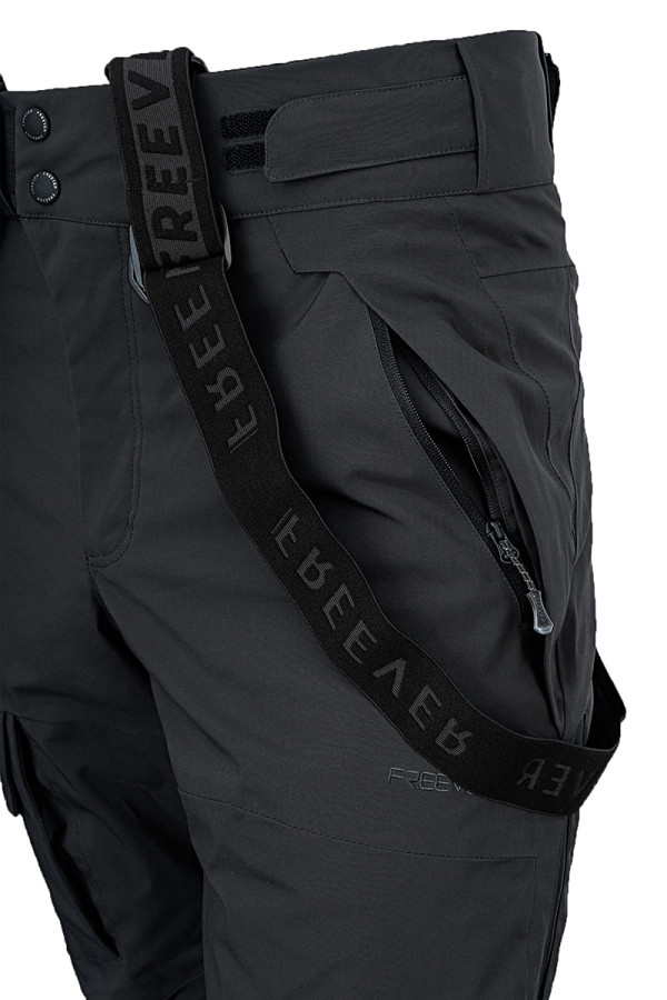 Горнолыжные брюки мужские Freever WF 21692 черные, Фото №3- freever.ua