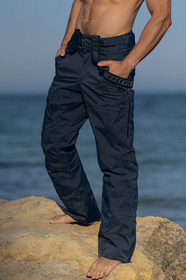 Горнолыжные брюки мужские Freever WF 21692 синие, Фото №4 - freever.ua