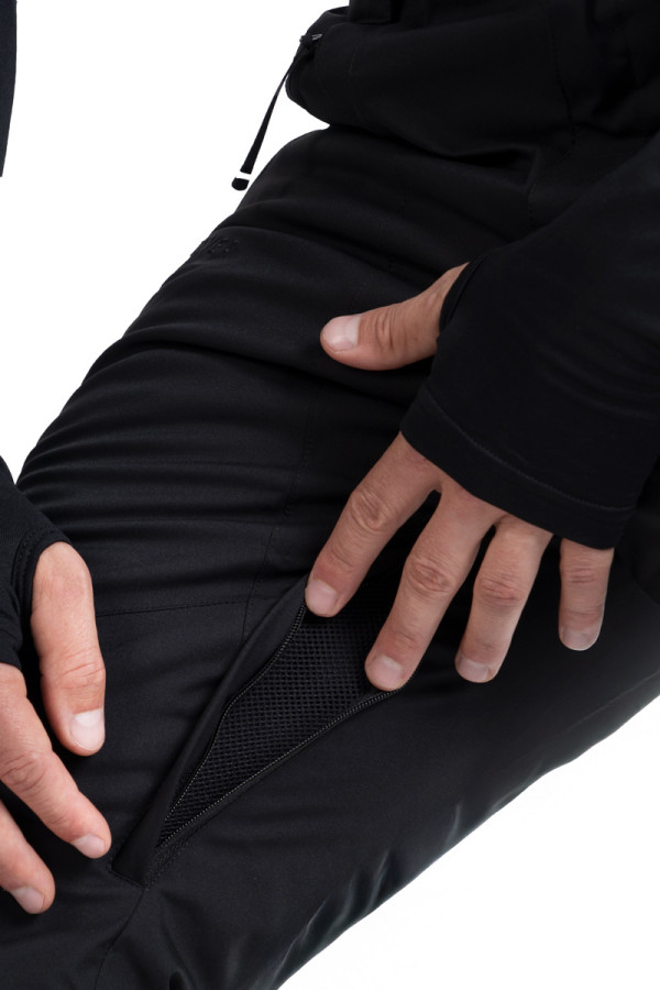 Чоловічі гірськолижні штани Freever NF 21696 (батал) чорні, Фото №4- freever.ua