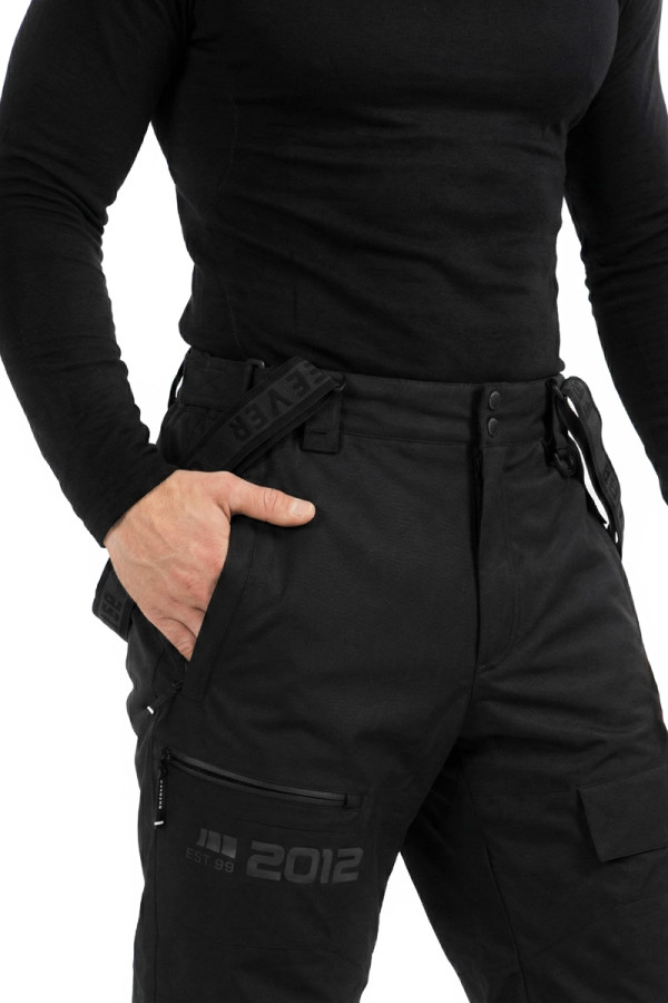 Гірськолижні штани чоловічі Freever NF 21698 чорні, Фото №2- freever.ua