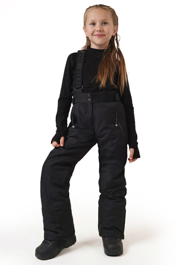 Детские горнолыжные брюки Freever NF 21699 чёрные