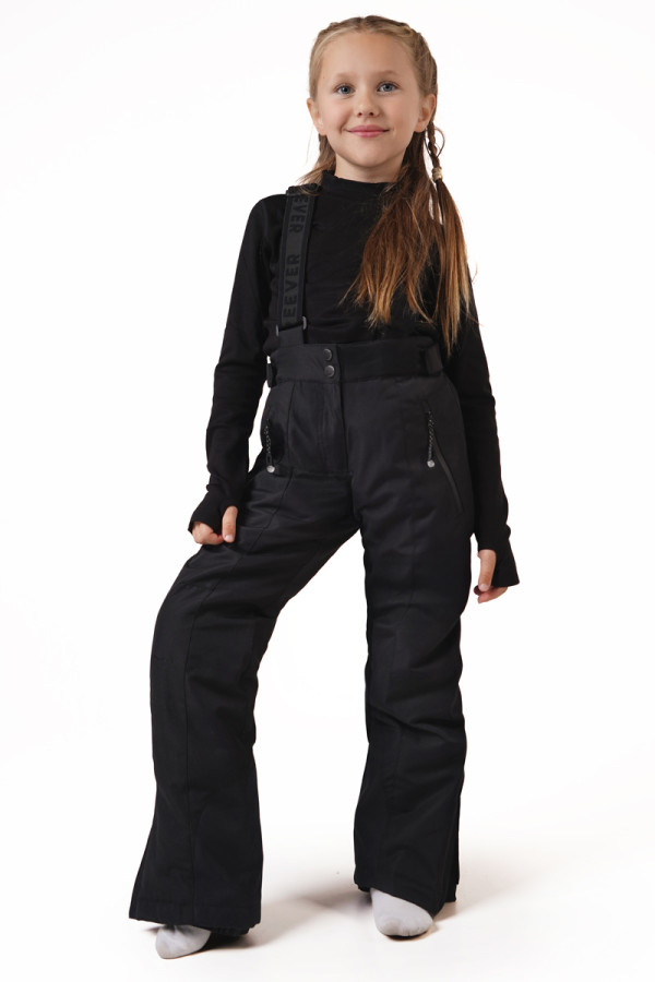 Детские горнолыжные брюки Freever NF 21699 чёрные