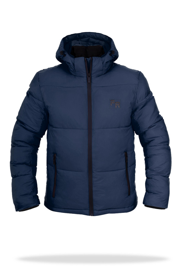 Зимняя куртка мужская Freever SF 21708 темно-синяя, Фото №2 - freever.ua
