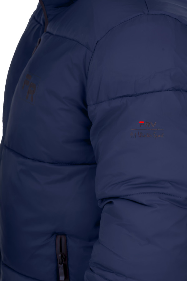 Зимова куртка чоловіча Freever SF 21708 темно-синя, Фото №5 - freever.ua