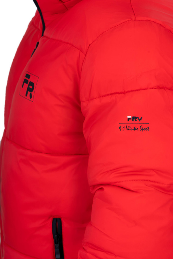 Зимова куртка чоловіча Freever SF 21708 червона, Фото №8 - freever.ua