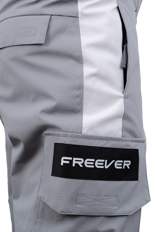 Штани джогери чоловічі Freever AF 21709 світло-сірі, Фото №2- freever.ua
