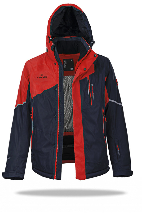 Гірськолижна куртка чоловіча Freever WF 21710 червона - freever.ua