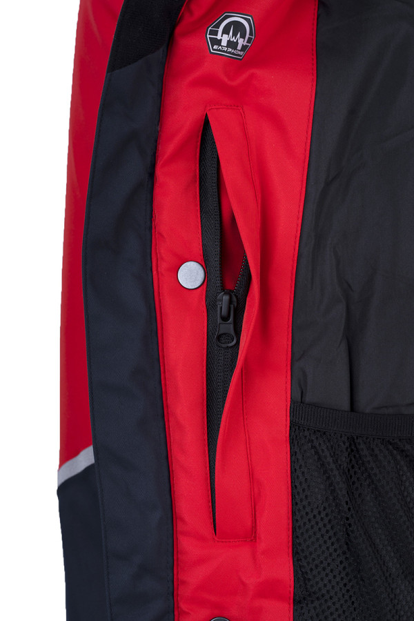 Гірськолижна куртка чоловіча Freever WF 21710 червона, Фото №6 - freever.ua