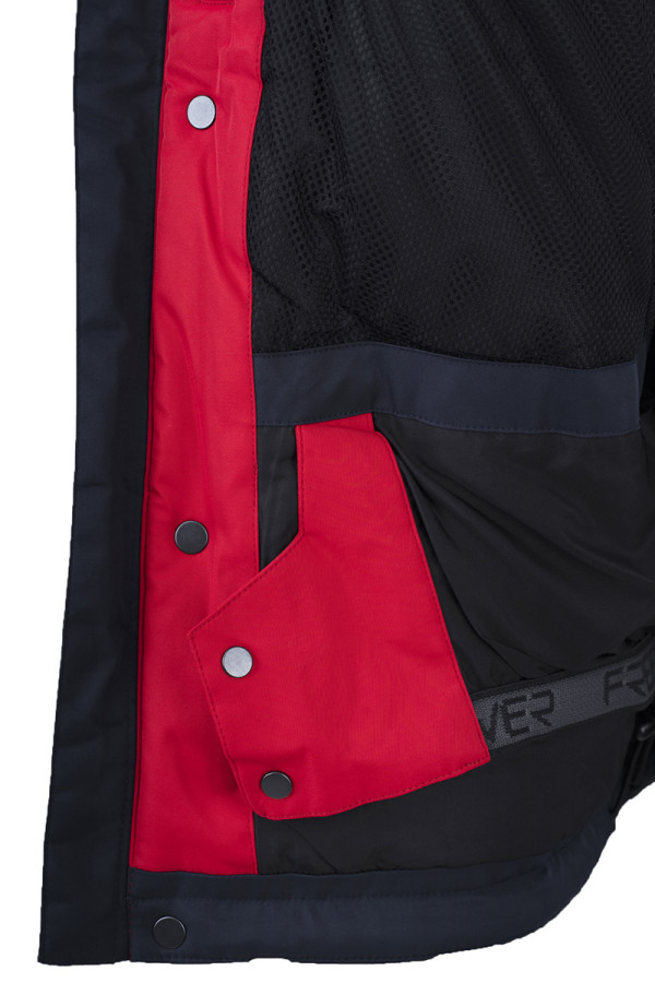 Горнолыжная куртка мужская Freever WF 21710 красная, Фото №7 - freever.ua