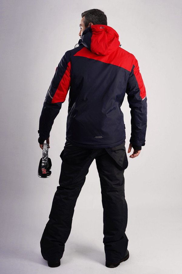 Мужской лыжный костюм FREEVER 21710 красный, Фото №5 - freever.ua