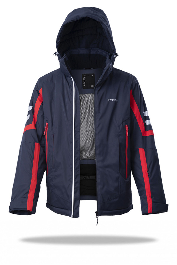 Горнолыжная куртка мужская Freever WF 21711 темно-серая - freever.ua