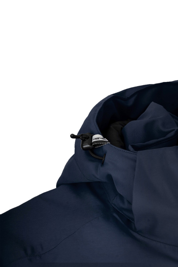 Горнолыжная куртка мужская Freever WF 21711 темно-серая, Фото №10 - freever.ua