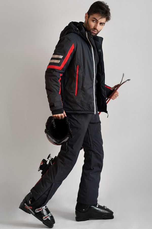 Чоловічий лижний костюм FREEVER 21711-931 темно-сірий, Фото №5 - freever.ua