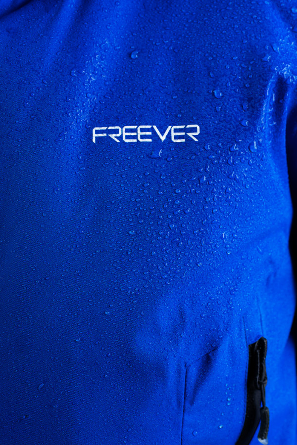 Горнолыжная куртка мужская Freever WF 21711 голубая, Фото №9 - freever.ua