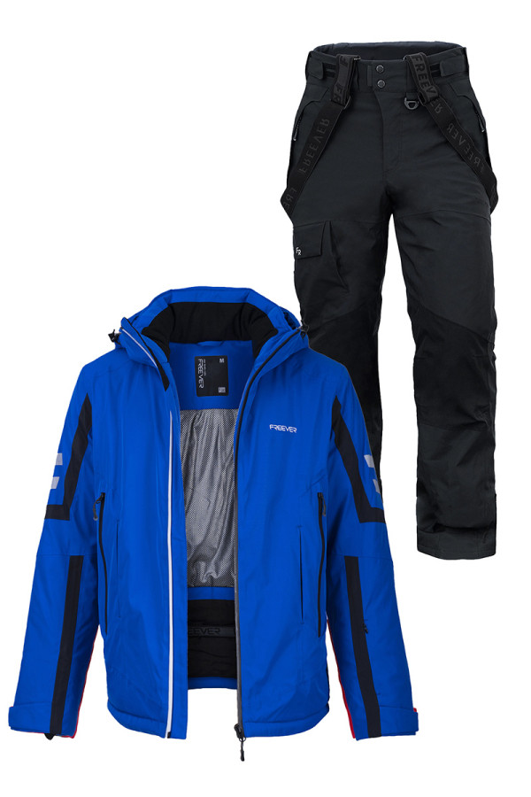 Чоловічий лижний костюм FREEVER 21711-921 блакитний - freever.ua