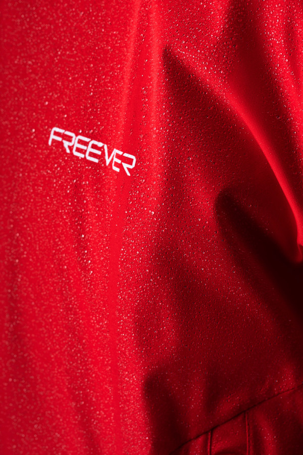 Горнолыжная куртка мужская Freever WF 21711 красная, Фото №11 - freever.ua