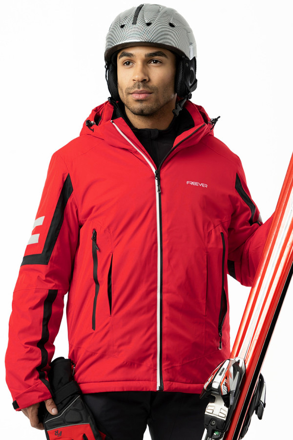 Гірськолижна куртка чоловіча Freever WF 21711 червона