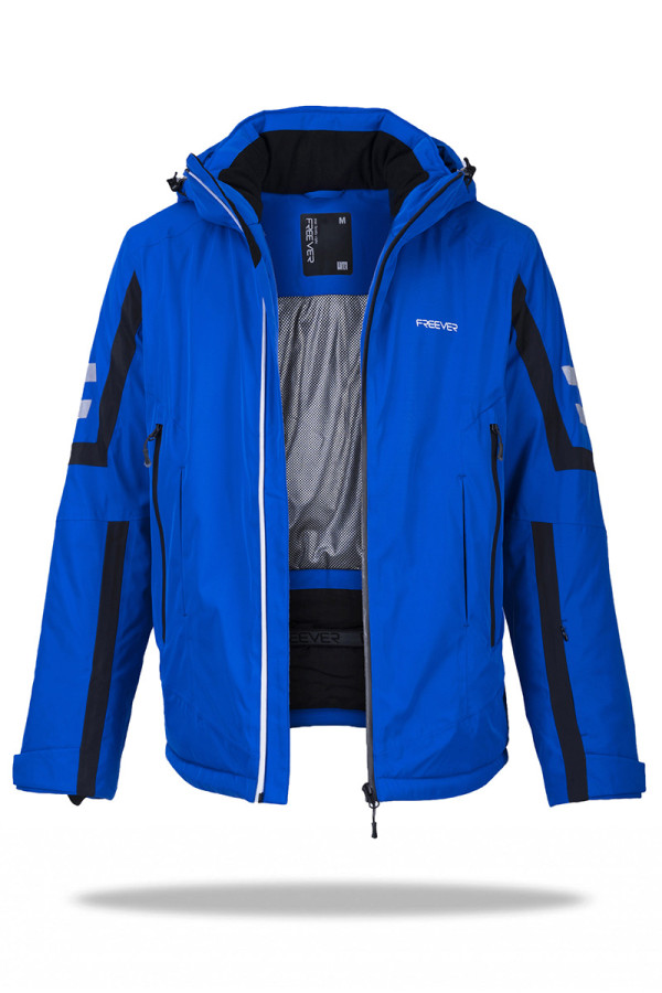 Горнолыжная куртка мужская Freever WF 21711 голубая - freever.ua