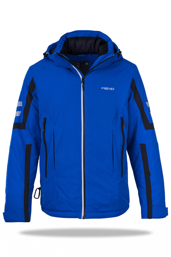 Горнолыжная куртка мужская Freever WF 21711 голубая, Фото №2 - freever.ua