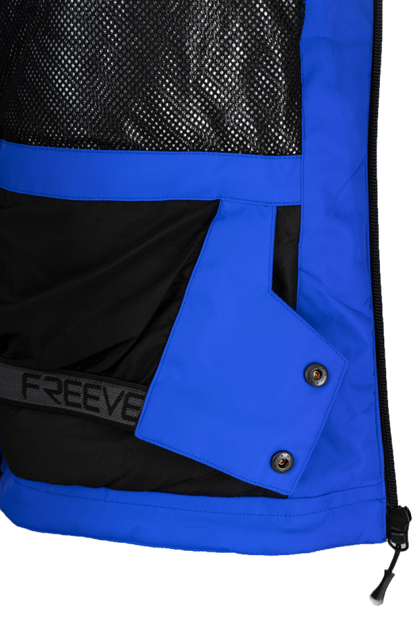 Горнолыжная куртка мужская Freever WF 21711 голубая, Фото №7 - freever.ua