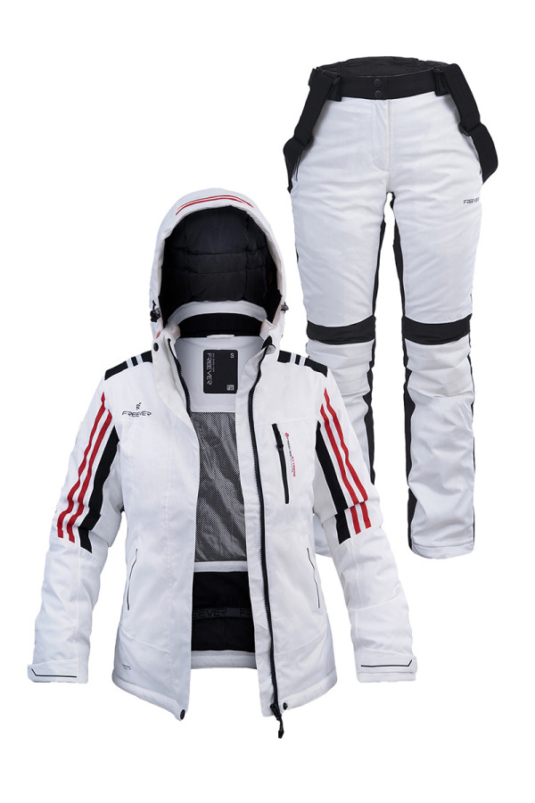 Жіночий лижний костюм FREEVER 21713 білий - freever.ua