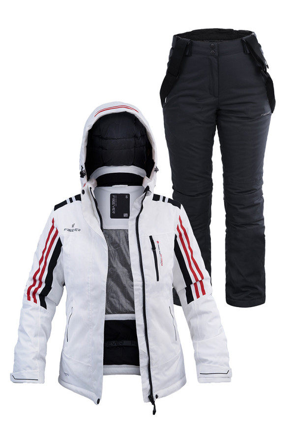 Жіночий лижний костюм FREEVER 21713-01 білий - freever.ua