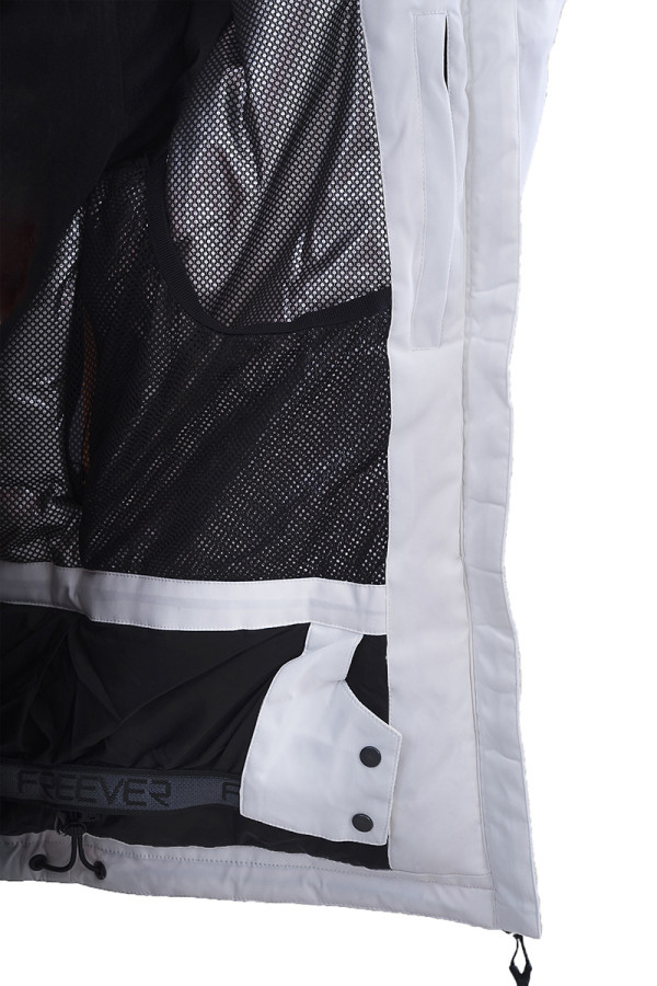 Горнолыжная куртка женская Freever WF 21713 белая, Фото №8 - freever.ua