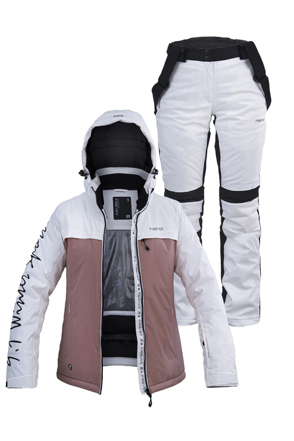 Женский лыжный костюм FREEVER 21714 капучино - freever.ua